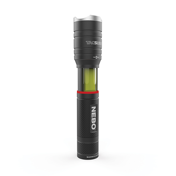 Lantern 300 lumen NEBO 6746 Tac Slyde Work Light 12x Adjustable Zoom Flashlight 