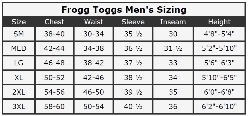 frogg-toggs-size-chart-cars