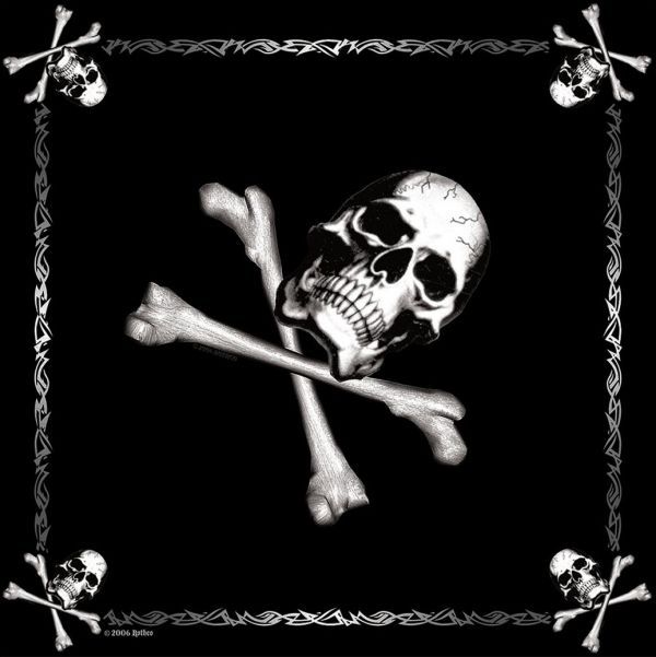 Rothco Jolly Roger Bandana Bandanna 4030